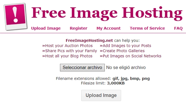 Free image Hosting