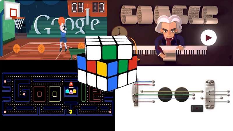 Mejores Doodles de Google para jugar