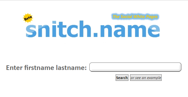 Snitch name online