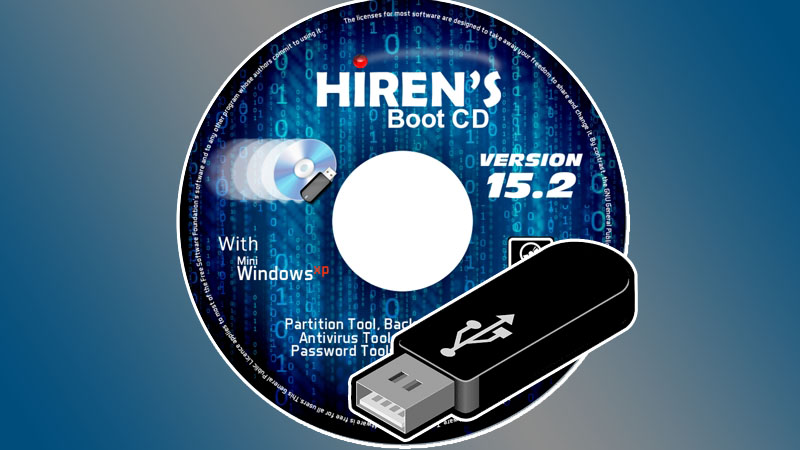 Cómo instalar Hirens Boot en una memoria USB bootable