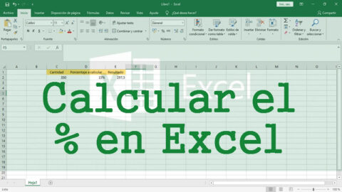Cómo sacar o calcular un porcentaje en Excel ≫ Métodos