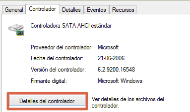 Cómo solucionar Disco duro al 100% en Windows 10 actualizando drivers SATA paso 5