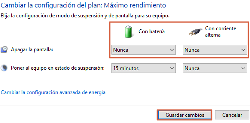 El monitor se prende y apaga solo causas y soluciones. Soluciones. A través del Panel de control. Paso 5