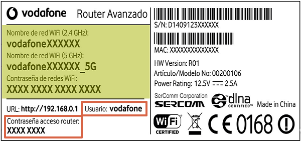 Cuál es el nombre de usuario y contraseña del router 192.168.1.1