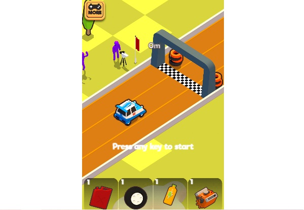 Juegos de carreras de motos y autos online para PC. Rally Road