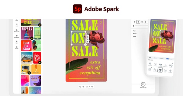 Programas alternativos para crear una presentación con plantillas de Power Point. Adobe Spark