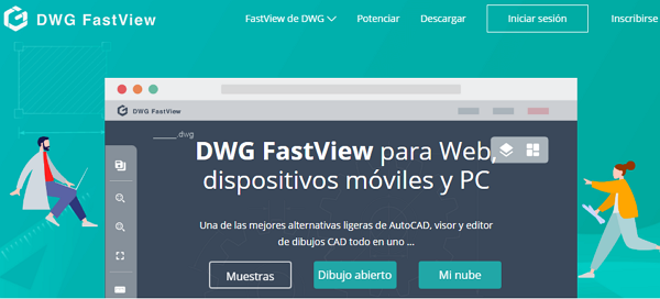 Abrir archivos .dwg online. DWG FastView