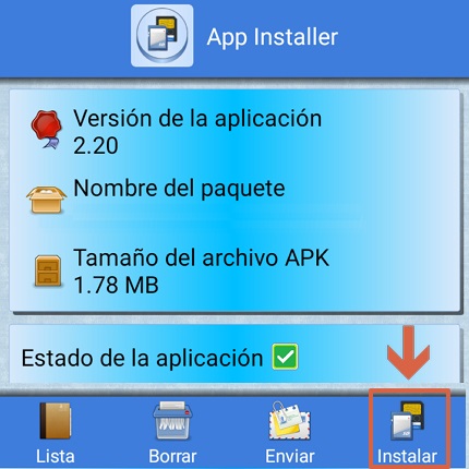Abrir archivos BIN Desde Android. Paso 11