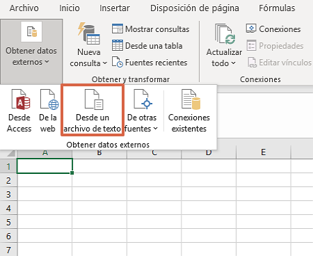 Cómo abrir archivos CSV (.csv) usando Excel paso 4