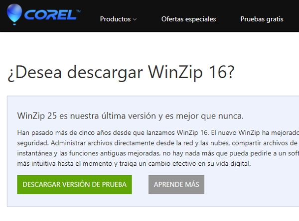 Cómo abrir archivos ENC (.enc) usando Corel WinZip 16 Pro
