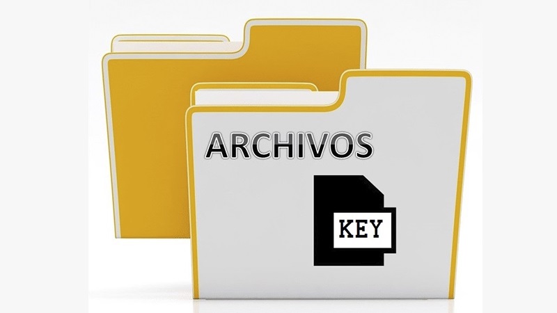 Cómo abrir archivos KEY (.key)