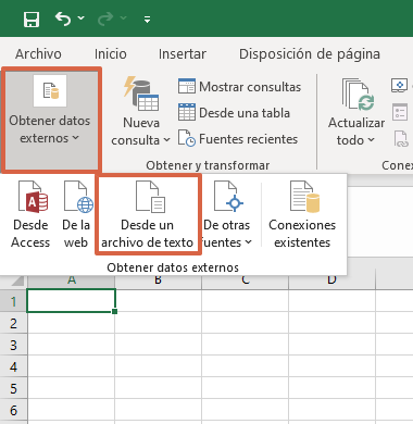 Cómo abrir un archivo JSON con Excel paso 3