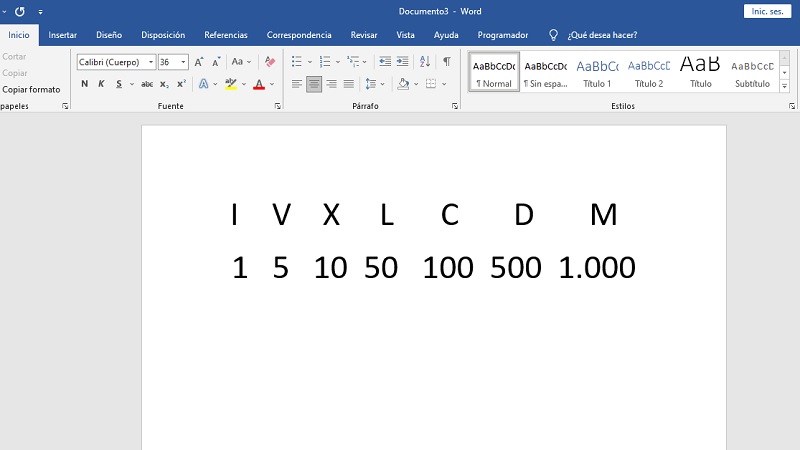 Cómo poner números romanos en Word y combinar para enumerar páginas
